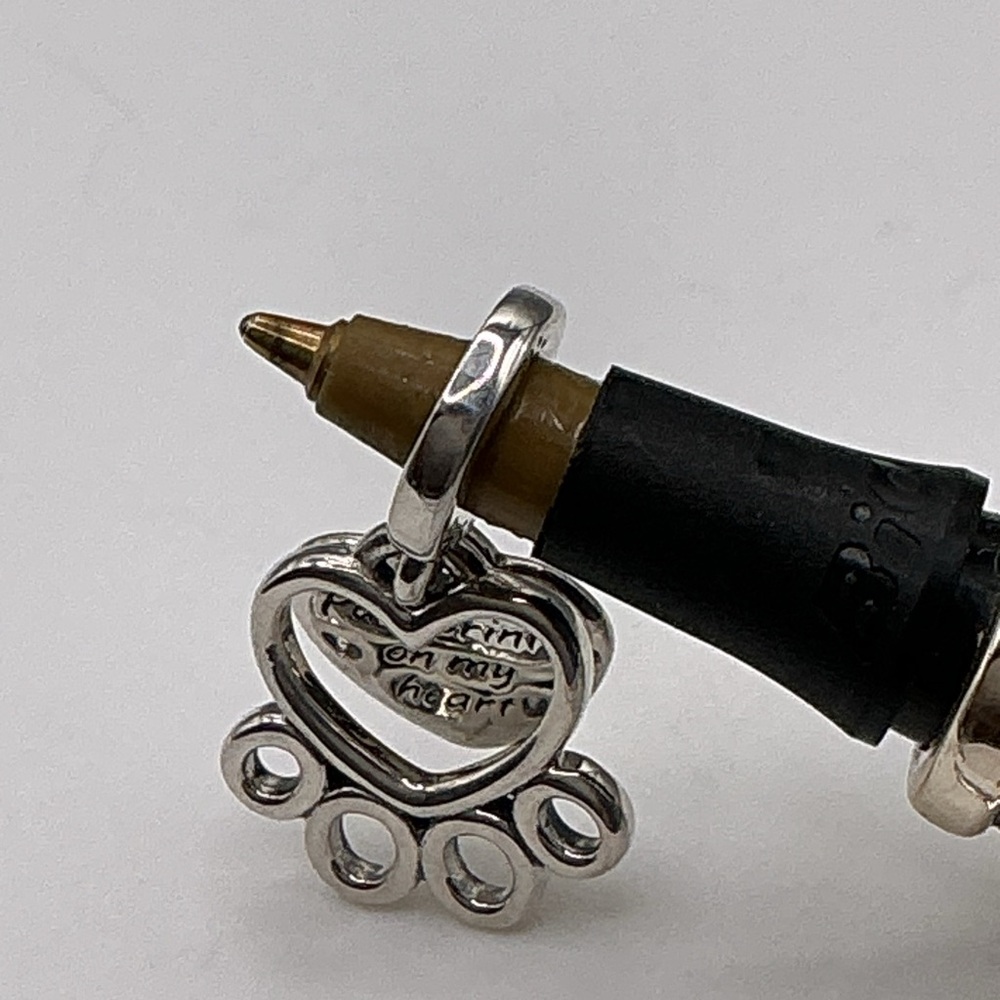 Pandora Paw Prints on Your Heart Charm - New!!!